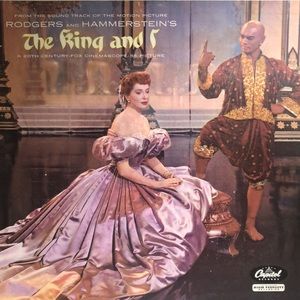 The King And I Soundtrack Vinyl Lp '56